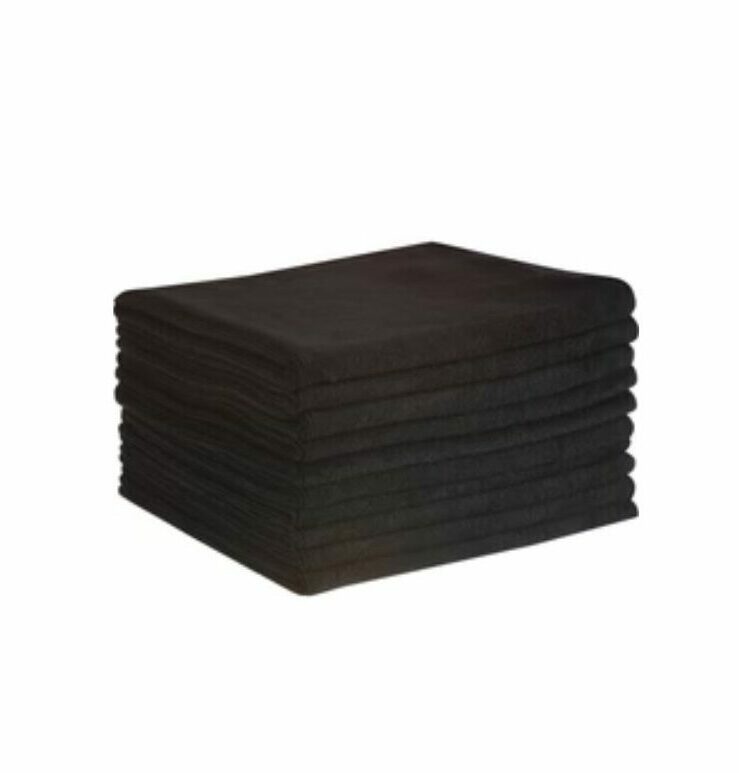 Microfibre Multi Purpose Cloth Black BOS Cleaning Supplies