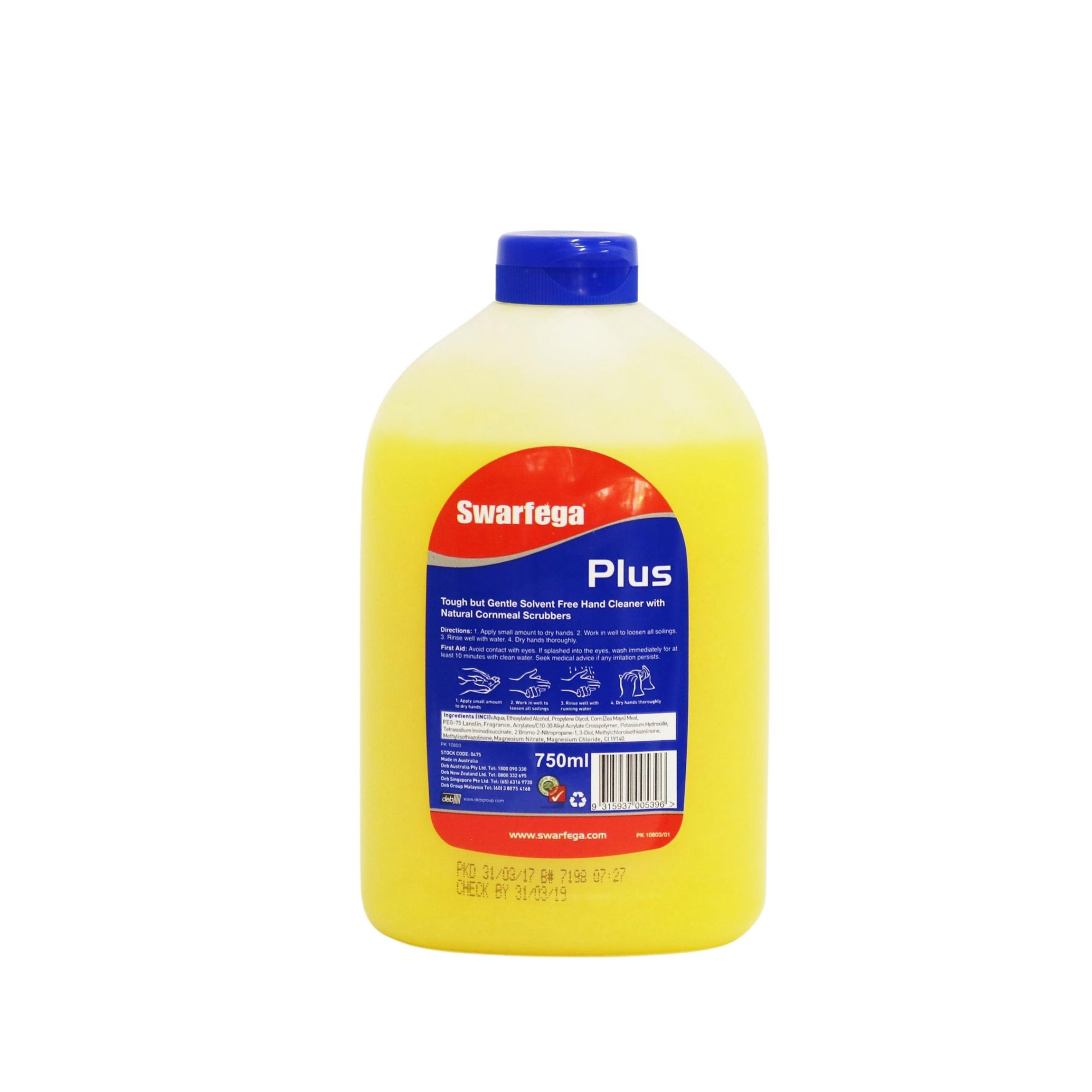 Deb Swarfega Plus 750ml BOS Cleaning Supplies