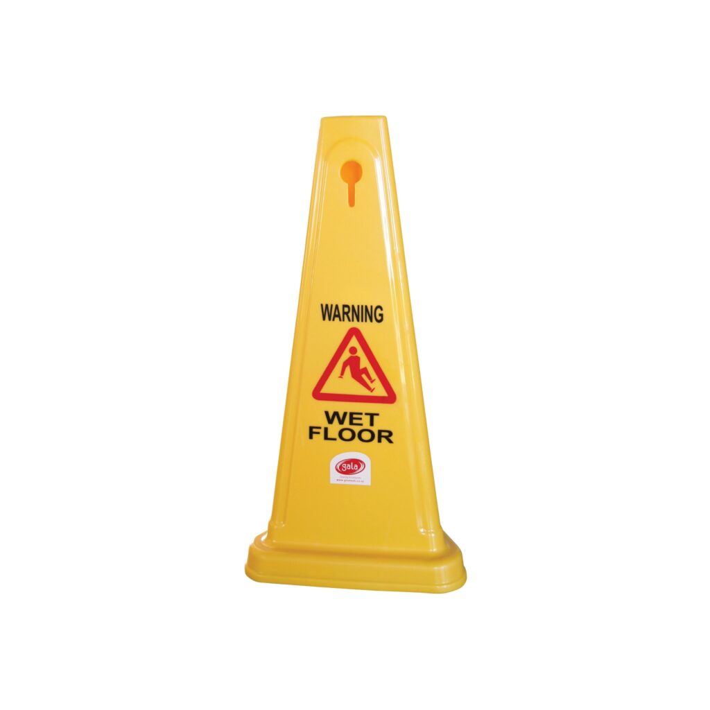 Mini Cone Wet Floor Sign - BOS Cleaning Supplies