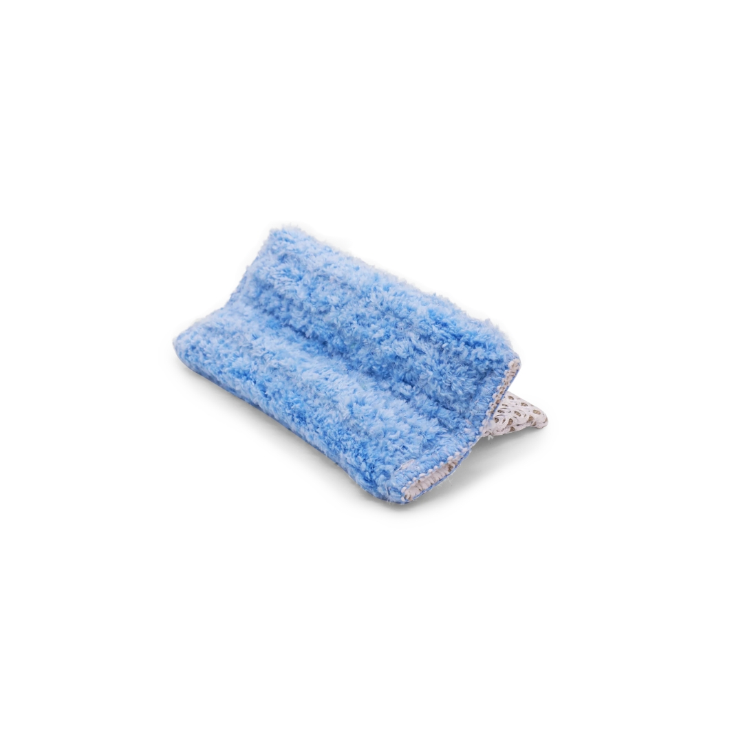Grippa Microfibre Scouring Pad Blue BOS Cleaning Supplies